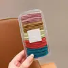 Lindos y Hermosos Scrunchies Infantiles para Niñas 2026 Nuevas Cuerdas para el Cabello de Color Dopamina Alta Elasticidad Accesorios para el Cabello No Dañinos