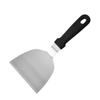 Pá de aço inoxidável para fritar bifes, pá de cozinha japonesa para fritar bifes, pá de hambúrguer, pá de churrasco teppanyaki, fábrica em estoque transfronteiriço