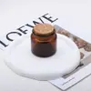 Taza de Vela Aromaterapia Hecha a Mano Vintage Taza Vacía DIY Adorno de Regalo Acompañante Recipiente de Cera Botella de Madera y Vidrio