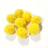 Jialin 1.5cm Bola de Pelo de Peluche Bola de Pelo de Perro Ropa Bufanda Pendientes Joyería diy Accesorios de Bola de Pelo de Cachemira
