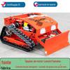 Exportação Spot Polônia cortador de grama de esteira totalmente inteligente agricultura e silvicultura controle remoto cortador de grama automático para neve