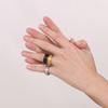 Anillo Personalizado Transfronterizo de Estrella Luna Sol Estilo Ins Simple Giratorio Descompresión Acero de Titanio Anillo para Hombre