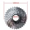 Cassette de Bicicleta de 8 Velocidades, Piñón Libre de Acero 11-32T, Plateado, Diámetro Exterior de 122 mm, Diámetro Interior de 34 mm, 370 g, para Bicicleta de Carretera