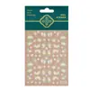 Redanco5D Relieve Popular Dibujo Animado Pegatina para Uñas Rosa Amarillo Azul Flor de Crisantemo Pegatina Estéreo para Uñas Dr1418