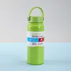 Termo de Acero Inoxidable 304 Aislado para Viajes Transfronterizos en Serie de Colores Macarrón, Botella de Agua Deportiva Portátil