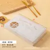 Empaque para Hornear Caja para Tartaletas de Huevo Portuguesas 2 Piezas 4 Piezas 6 Piezas Cartón para Empaque de Alimentos Caja de Empaque para Tartaletas de Huevo Desechable 50 Piezas