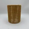 Abajur de Luminária Pendente Artesanal de Corda de Papel Estilo Sudeste Asiático Casa de Hóspedes Hotel Abajur Artesanal de Imitação de Rattan