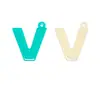 Plástico Acrílico Letras Inglesas Cuentas Sueltas DIY Cadena para Celular Hecha a Mano Pendientes Colgante Material para Bolsos Accesorios Venta al por Mayor