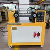 Máquina de Refinamento Dupla Fm 6 polegadas Aquecimento Elétrico Rolo Espelhado Cromado Tambor Máquina de Refinamento Dupla