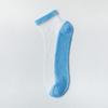 Meias masculinas de verão Finas Seda de Gelo seda de vidro desodorante respirável absorvente de suor seda de cristal meias simples transparentes de seda tipo barco