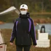 Chaqueta Impermeable Cortavientos Desmontable 3 en 1 para Hombre y Mujer, Chaqueta de Montañismo Engrosada de Forro Polar para Pareja
