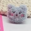 Joyería linda suave linda japonesa y coreana pin de oso de dibujos animados felpa tridimensional dulce broche para uniforme escolar de estudiante colgante para bolso