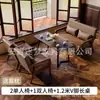 Juego de Mesa y Sillas de Ocio para Balcón, Una Mesa y Dos Sillas, Juego de Tres Piezas, Sillón Individual Pequeño, Silla Perezosa, Adecuado para Casas de Huéspedes y Hoteles