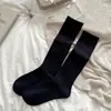Nueva Colección Otoño/Invierno 2026: Calcetines hasta la rodilla estilo universitario, Algodón, Color liso, Sin costuras, Versátiles, Adelgazantes, y Calcetines hasta el tobillo para mujer, Al por mayor