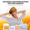Antifaz Eléctrico Calentador de Ojos de Venta Caliente Transfronterizo Calentamiento de Grafeno Removible y Lavable Ajuste de Temperatura Programado Transpirable Cálido Compresa Caliente Antifaz