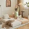 Sofá cama perezoso, desmontable y lavable, adecuado para dormitorios, ventanales, balcones, habitaciones tatami y apartamentos pequeños; sofá de tela plegable
