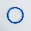 Al por mayor Transfronterizo Cuerda para el pelo de 4 mm de grosor Colorida Alta Elasticidad Sin Costuras Goma para el pelo Accesorios DIY para Adultos