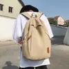 Tela de Nailon Moda Mochila Escolar para Mujer Nueva Mochila Estudiante Universitaria Estudiante de Secundaria Versión Coreana Mochila Simple Bolso Casual de Moda No