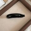 Nueva horquilla elegante y sencilla de Corea del Sur para la parte posterior de la cabeza para mujer, pinza para el pelo con forma de plátano retorcido, pinza horizontal, pinza superior, accesorios para el cabello