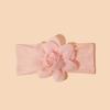 Comércio exterior Europa e Estados Unidos acessórios de cabelo infantis de verão bebê novo tecido malha flor tiara elástico material de nylon faixa de cabelo