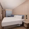 Hanting 3.51 Habitación de Hotel Habitación Estándar Juego Completo de Canapé de Cama, Mesita de Noche, Escritorio, Silla de Escritorio, Gabinete de Té, Lote de Fábrica Original