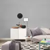 Papel de Parede Autoadesivo Transfronteiriço 1,22m de Largura Impermeável Quarto Sala de Estar Cor Sólida PVC Limpável