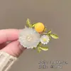 Nova Broche de Pérola Margarida Pequena de Alta Qualidade Estilo Nicho Pino Lapela de Terno Acessório Tendência Artístico Fresco