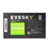 EVESKY power game 550WS fuente de alimentación para computadora fuente de alimentación para host de computadora de escritorio potencia nominal 350W fuente de alimentación para tarjeta gráfica