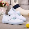 Sapatos Infantis 2026 Primavera Lona Sapatilhas para Bebês Calce Fácil Sapatos Únicos Sapatos de Tecido para Crianças Tendência da Moda Antiderrapante para Crianças