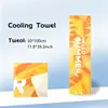 Toalla Deportiva Personalizada, Toalla Absorbente de Sudor para Correr y Fitness, Toalla Refrigerante Impresa, Toalla de Sudor para Golf, Toalla de Secado Rápido con Sensación Fría