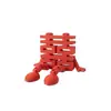 Decoración de escritorio creativa de Año Nuevo, letrero de carácter auspicioso, fortuna, prosperidad, felicidad, riqueza, tridimensional móvil de impresión 3D, el más vendido
