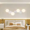 Lámpara de Sala de Estar, Lámpara de Protección Ocular de Espectro Completo, Lámpara de Techo Moderna Simple en Forma de Tira para Dormitorio, Nueva Iluminación Creativa para Estudio