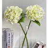 Hidratante Tacto en Mano Jacinto Hortensia Grande Flor Artificial Flor de Seda Flor Falsa Decoración de Sala de Estar Boda Boda Hogar Decoración Suave