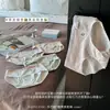 Caramelo de Dopamina Color Natural Algodón Puro Algodón Ropa Interior Femenina Cómoda Transpirable Alta Elasticidad Ropa Interior Femenina de Cintura Media Venta al por Mayor