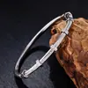 Pulseras de Acero Inoxidable para Niñas, Incrustadas con Diamantes, Pulseras que No se Desvanecen, Lujo Ligero, Pulseras de Acero de Titanio de Alta Gama, Joyería Mixta y Combinada al por Mayor