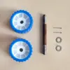 Acessórios para Reboque Aohang Conjunto de Polia com Rolo Lateral para Reboque de Barco de Borracha Roda Superior do Quadro Roda para Reboque Marítimo de Iate e Lancha