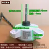 ZWA138D07B é adequado para motores externos de ar condicionado Changhong, rotação para frente, 5 fios CC 25W, motor externo novo de rotação para frente