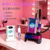 Máquina Pulidora de Uñas Transfronteriza Personalizada, Máquina Pulidora de Uñas Dos en Uno con Luz y Diseño Incrustado de Diamantes, Bajo Ruido, Dedicada para Salones de Uñas