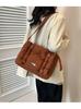 Bolso de Plumas Transfronterizo para Mujer de Gran Capacidad 2025 Nuevo Casual de Hombro Cruzado Versátil Simple Tote para Viajero