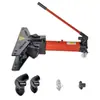 Máquina Manual Eléctrica Integral para Doblar Tubos Hidráulicos Hugong de Shanghái para Tubo de Hierro, Tubo de Acero Galvanizado Sin Costura, Doblado de 90 Grados