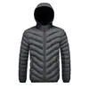 Nueva Chaqueta Acolchada de Algodón Transfronteriza para Hombre, Abrigo de Algodón Engrosado de Invierno con Capucha Desmontable, Chaqueta de Algodón con Puños Acanalados, Ropa de Algodón Cálida al por Mayor