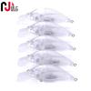 Pesca Marítima Señuelo Señuelo Plástico Cebo Rock Chubby 10.2g -7.5cm Rock Cuerpo en Blanco Sin Anzuelo Sin Pintura