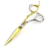 Tijeras de Peluquería Estilo Anillo Plata Platino Naipson de 6.0 pulgadas Tijeras para Cortar el Cabello Tijeras Planas Tijeras Dentadas Tijeras para Flequillo