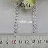 Fabricante Original Estilo Étnico Renda Fio Dourado e Prateado Pequeno Laço de Figura-Oito para Gola de Roupa Acessórios Decorativos Versáteis para DIY