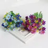 Flor Artificial Salto Orquídea Crisantemo Margarita 28 Cabezas Accesorios de Fotografía Diseño Paisajismo Flor Artificial Fabricante Venta al por Mayor Personalización