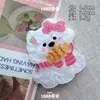 Novo Grampo de Cabelo Acrílico Cachorrinho West Highland Doce e Fofo para Menina Franja Clipe Lateral Grampo de Cabelo Desenho Animado Acessórios de Cabelo