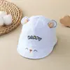 Sombrero de Sol de Dibujos Animados para Bebés Niños y Niñas, Estilo Delgado Primavera y Verano, Ala Suave, Protección Solar para Bebés