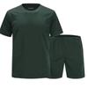 Ropa deportiva de manga corta de verano Jihua para entrenamiento militar, traje deportivo de secado rápido, pantalones cortos de superficie limpia, ropa de entrenamiento de manga corta con logotipo imprimible