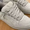 Zapatillas Casuales de Caña Alta Estilo Arco del Triunfo con Cordones, Zapatillas de Suela Gruesa, Zapatos Deportivos de Gamuza y Piel Nobuk