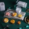 Bandeja Base para Bolo Lunar Atacado em Estoque Bandeja Descartável de Blister para Ovo de Gema Doce Pet Caixa Plástica de Embalagem para Bolo Pequeno